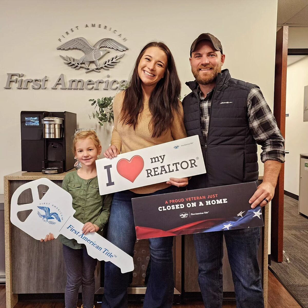 Codee with happy clients at closing