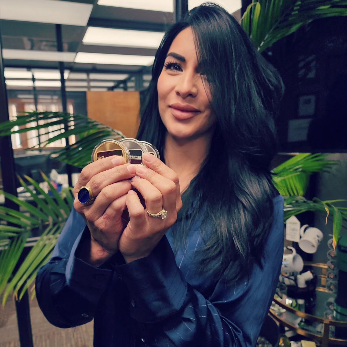 Codee Dalton with awards